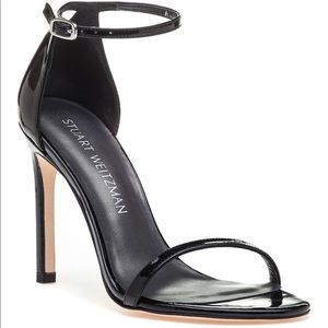 Stuart Weitzman Nudist Traditional Black Size 8